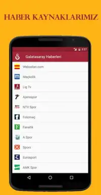 Galatasaray Haberleri (GS) Screen Shot 5