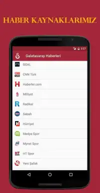 Galatasaray Haberleri (GS) Screen Shot 4