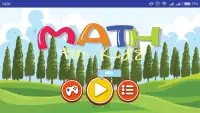 Math for kids: Free Math Exercises Screen Shot 0