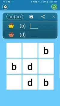 Learning Letters With TicTacToe Game - Multi Lag Screen Shot 3