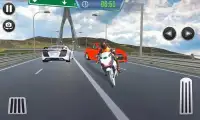 Highway Moto Racing - Traffic Rider 2019 Screen Shot 0