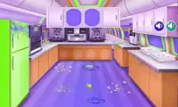 हवाई जहाज की सफाई खेल बच्चों Screen Shot 4