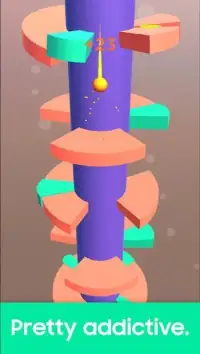 Helix Jump 2019: Spiral Ball Drop Tower Screen Shot 1