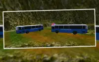 Offroad Police Bus Driving: Mountain Parking Screen Shot 0