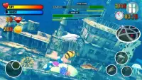 Shark Simulator Game 2019:Shark Attack 3D Screen Shot 1