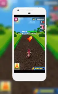 Koş Çilek Kız Koş - Çocuk Oyunları: Koşu oyunu! Screen Shot 3