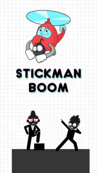 Stickman Boom Screen Shot 2