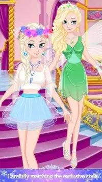 Little Fairy's Dressup Story - Fun girls games Screen Shot 4