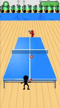 StickMan Ping Pong Screen Shot 1