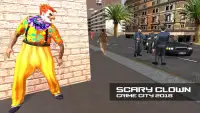 Scary Clown Attack Simulator 3D - Crime City 2018 Screen Shot 0