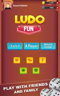 Ludo Fun: Free Family Dice Game Screen Shot 3