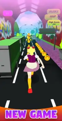 Subway Jojo Siwa Run Game Bows Screen Shot 0