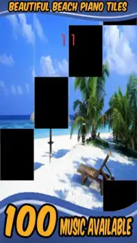 Beautiful Beach Piano Tiles Screen Shot 1