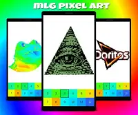 illuminati Color by Number: MLG Pixel Art Screen Shot 1