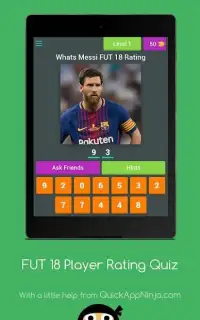FIFA 18 Player Rating Quiz - The Ultimate FUT Quiz Screen Shot 11