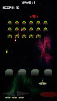 Invaders Deluxe - Retro Arcade Space Shooter FREE Screen Shot 0