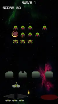 Invaders Deluxe - Retro Arcade Space Shooter FREE Screen Shot 2