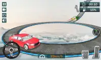 Skyline Impossile Stunt Car Challenge 3D Screen Shot 1