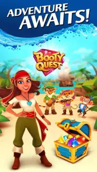 Booty Quest - Match 3 - Pirate Treasure Game Screen Shot 24