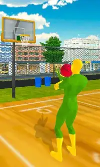 SuperHero Real Basketball Stars Screen Shot 0