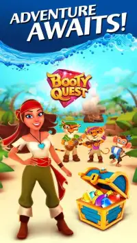Booty Quest - Match 3 - Pirate Treasure Game Screen Shot 0