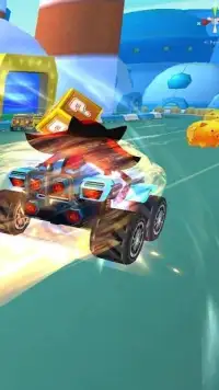Sonic Kart Drift Race: Super Car Racing Dash Game Screen Shot 2