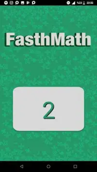 FastMath Screen Shot 2