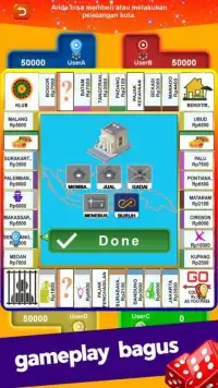 Monopoli Indonesia Offline - 2019 Screen Shot 1