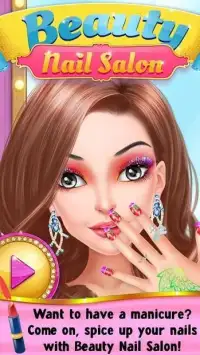 My Princess Town : Toca Nail Beauty Salon Screen Shot 1