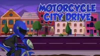 Motorcycle City Drive Screen Shot 2