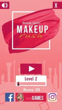 MakeUp RUSH - Drag Queen Make Up Game Screen Shot 4