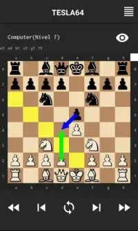 Tesla64 Chess Screen Shot 0