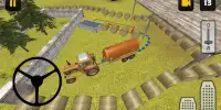 Tractor Simulator 3D: Water Transport Screen Shot 3