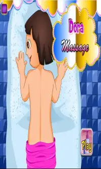 Princess Dora body Massage Screen Shot 1
