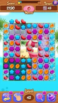 Sweet Jelly Garden : Fruit Match Games Screen Shot 0
