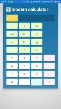 Modern Calculator Screen Shot 2