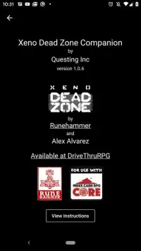 Xeno Dead Zone Companion Screen Shot 4