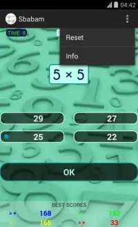 Sbabam - Math exercises Screen Shot 4
