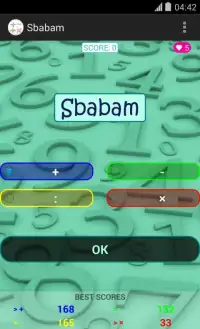 Sbabam - Math exercises Screen Shot 7