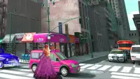 Royal Princess Cute Girls Car Real Parking Driving Screen Shot 2