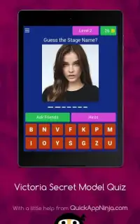 Victoria Model Quiz 2019 Screen Shot 4