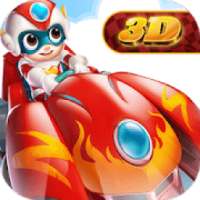 3D Cartoon Race : Best cartoon car game ever