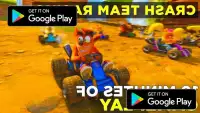 Racing Kart for Crash! Game Bandicoot Free Screen Shot 2