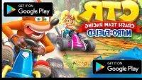 Racing Kart for Crash! Game Bandicoot Free Screen Shot 1