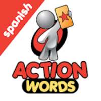 Spanish Action Words: 3D Animated Flash Cards