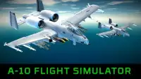 Flight Sim: A-10 Warthog Bomber Screen Shot 0