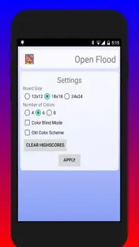 Flood Puzzle Screen Shot 2