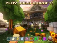Pixel miner world design: block craft & building Screen Shot 9