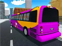 Tourist Bus NYC Offroad Driving Mountain Challenge Screen Shot 25