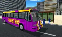 Tourist Bus NYC Offroad Driving Mountain Challenge Screen Shot 40